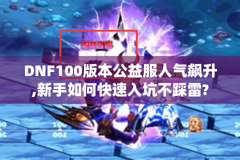 DNF100版本公益服人气飙升,新手如何快速入坑不踩雷?