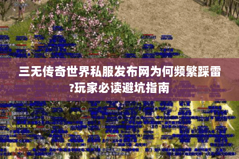 三无传奇世界私服发布网为何频繁踩雷?玩家必读避坑指南