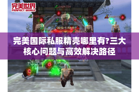完美国际私服精壳哪里有?三大核心问题与高效解决路径