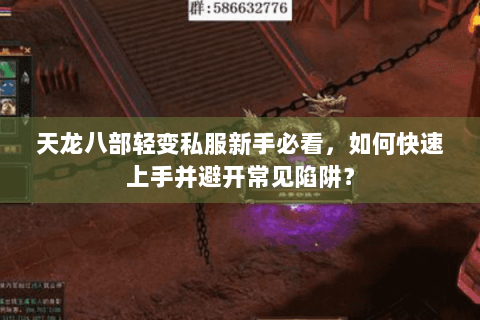 天龙八部轻变私服新手必看，如何快速上手并避开常见陷阱？