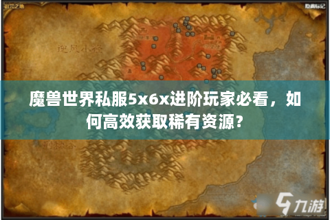 魔兽世界私服5x6x进阶玩家必看，如何高效获取稀有资源？