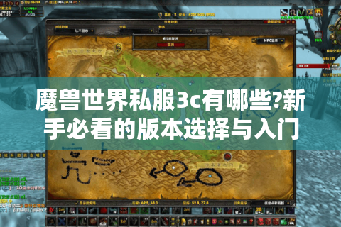 魔兽世界私服3c有哪些?新手必看的版本选择与入门指南