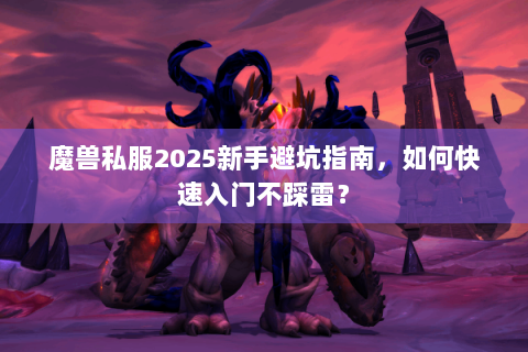 魔兽私服2025新手避坑指南，如何快速入门不踩雷？