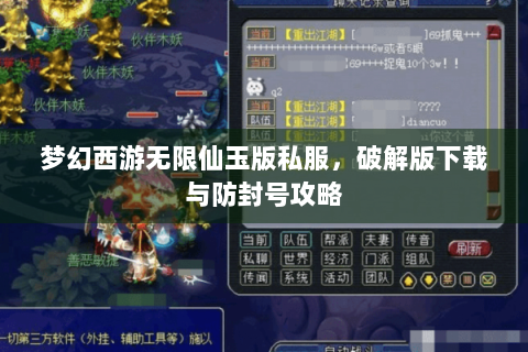梦幻西游无限仙玉版私服，破解版下载与防封号攻略