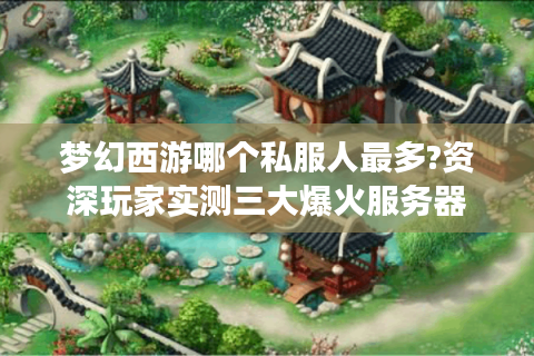梦幻西游哪个私服人最多?资深玩家实测三大爆火服务器