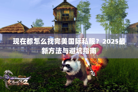 现在都怎么找完美国际私服？2025最新方法与避坑指南