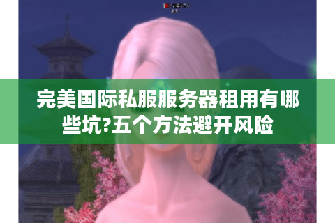 完美国际私服服务器租用有哪些坑?五个方法避开风险