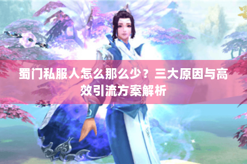 蜀门私服人怎么那么少？三大原因与高效引流方案解析