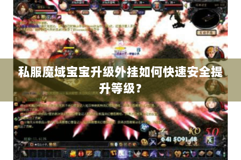 私服魔域宝宝升级外挂如何快速安全提升等级？