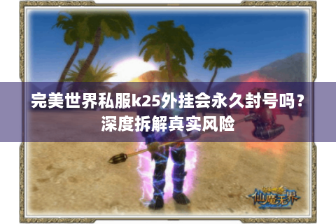 完美世界私服k25外挂会永久封号吗？深度拆解真实风险