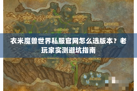 衣米魔兽世界私服官网怎么选版本？老玩家实测避坑指南