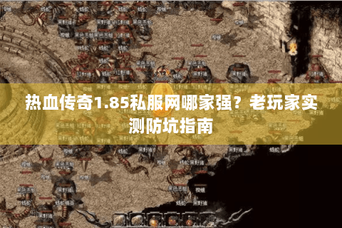 热血传奇1.85私服网哪家强？老玩家实测防坑指南