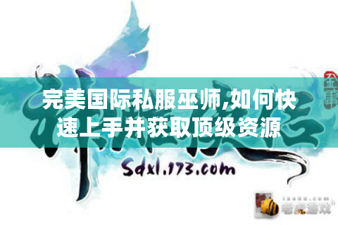 完美国际私服巫师,如何快速上手并获取顶级资源