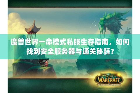 魔兽世界一命模式私服生存指南，如何找到安全服务器与通关秘籍？
