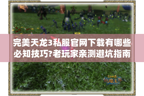 完美天龙3私服官网下载有哪些必知技巧?老玩家亲测避坑指南