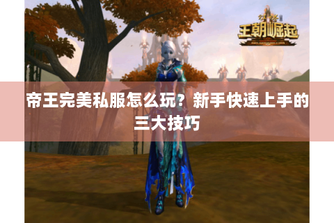 帝王完美私服怎么玩？新手快速上手的三大技巧