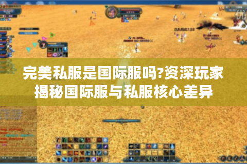 完美私服是国际服吗?资深玩家揭秘国际服与私服核心差异