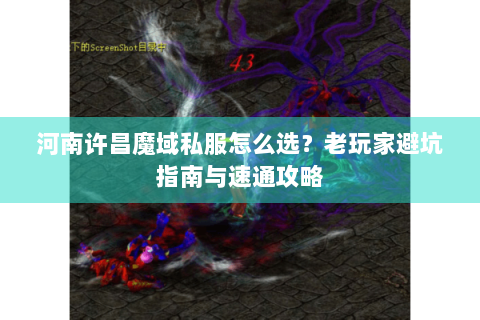 河南许昌魔域私服怎么选？老玩家避坑指南与速通攻略