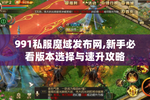 991私服魔域发布网,新手必看版本选择与速升攻略