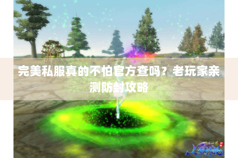 完美私服真的不怕官方查吗？老玩家亲测防封攻略