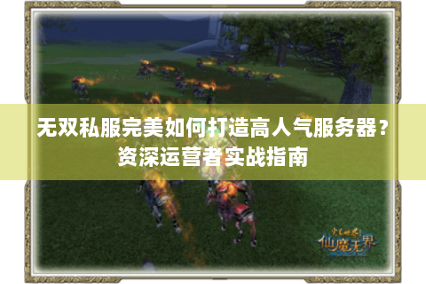 无双私服完美如何打造高人气服务器？资深运营者实战指南