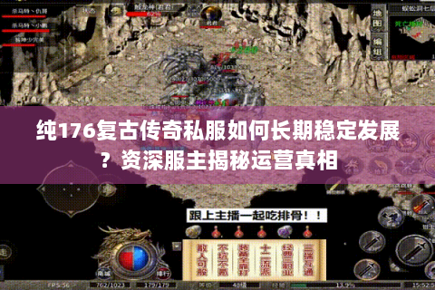 纯176复古传奇私服如何长期稳定发展？资深服主揭秘运营真相