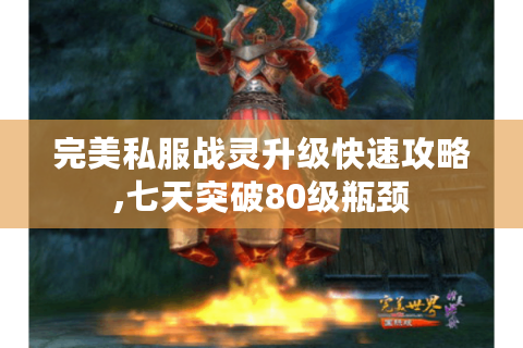 完美私服战灵升级快速攻略,七天突破80级瓶颈
