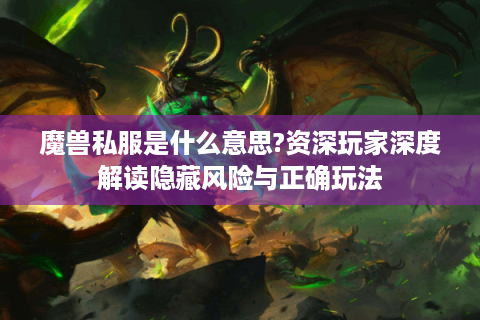 魔兽私服是什么意思?资深玩家深度解读隐藏风险与正确玩法