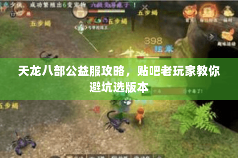 天龙八部公益服攻略，贴吧老玩家教你避坑选版本