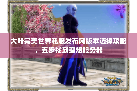 大叶完美世界私服发布网版本选择攻略，五步找到理想服务器