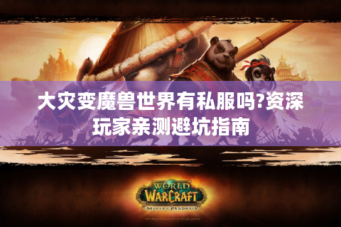 大灾变魔兽世界有私服吗?资深玩家亲测避坑指南