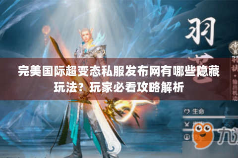 完美国际超变态私服发布网有哪些隐藏玩法？玩家必看攻略解析
