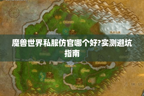 魔兽世界私服仿官哪个好?实测避坑指南