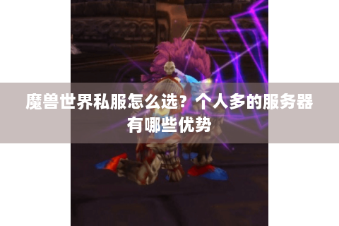 魔兽世界私服怎么选？个人多的服务器有哪些优势