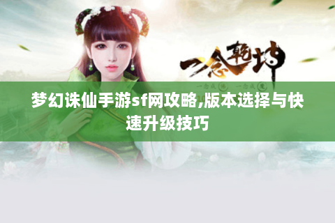 梦幻诛仙手游sf网攻略,版本选择与快速升级技巧