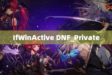 IfWinActive DNF_Private