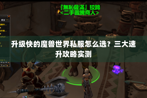 升级快的魔兽世界私服怎么选？三大速升攻略实测