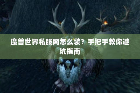 魔兽世界私服网怎么装？手把手教你避坑指南