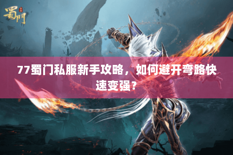 77蜀门私服新手攻略，如何避开弯路快速变强？