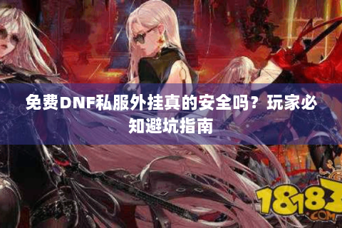 免费DNF私服外挂真的安全吗？玩家必知避坑指南
