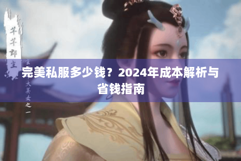 完美私服多少钱？2024年成本解析与省钱指南