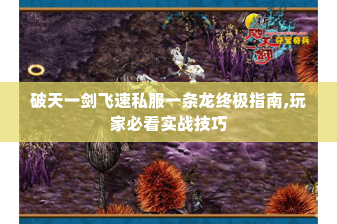 破天一剑飞速私服一条龙终极指南,玩家必看实战技巧