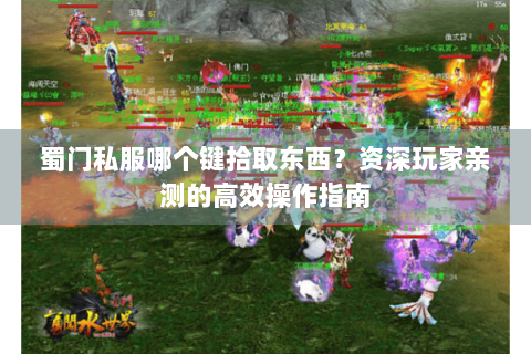 蜀门私服哪个键拾取东西？资深玩家亲测的高效操作指南