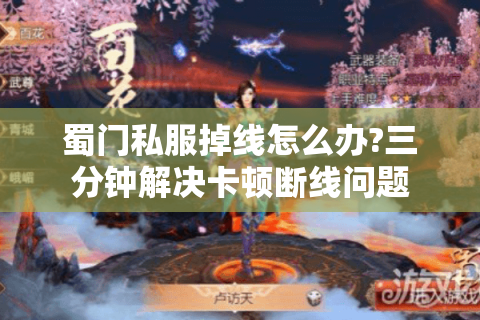 蜀门私服掉线怎么办?三分钟解决卡顿断线问题