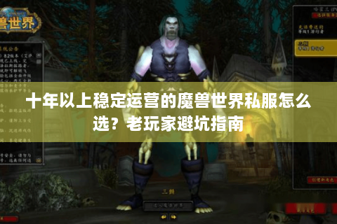 十年以上稳定运营的魔兽世界私服怎么选？老玩家避坑指南