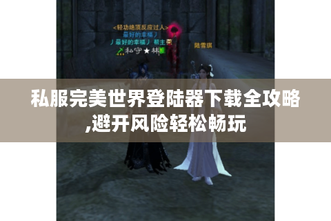 私服完美世界登陆器下载全攻略,避开风险轻松畅玩