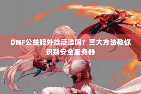 DNF公益服外挂泛滥吗？三大方法教你识别安全服务器