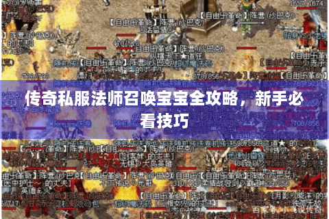 传奇私服法师召唤宝宝全攻略，新手必看技巧