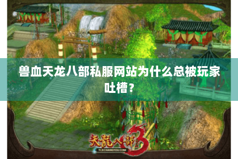 兽血天龙八部私服网站为什么总被玩家吐槽？