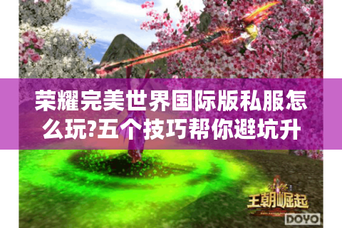 荣耀完美世界国际版私服怎么玩?五个技巧帮你避坑升级